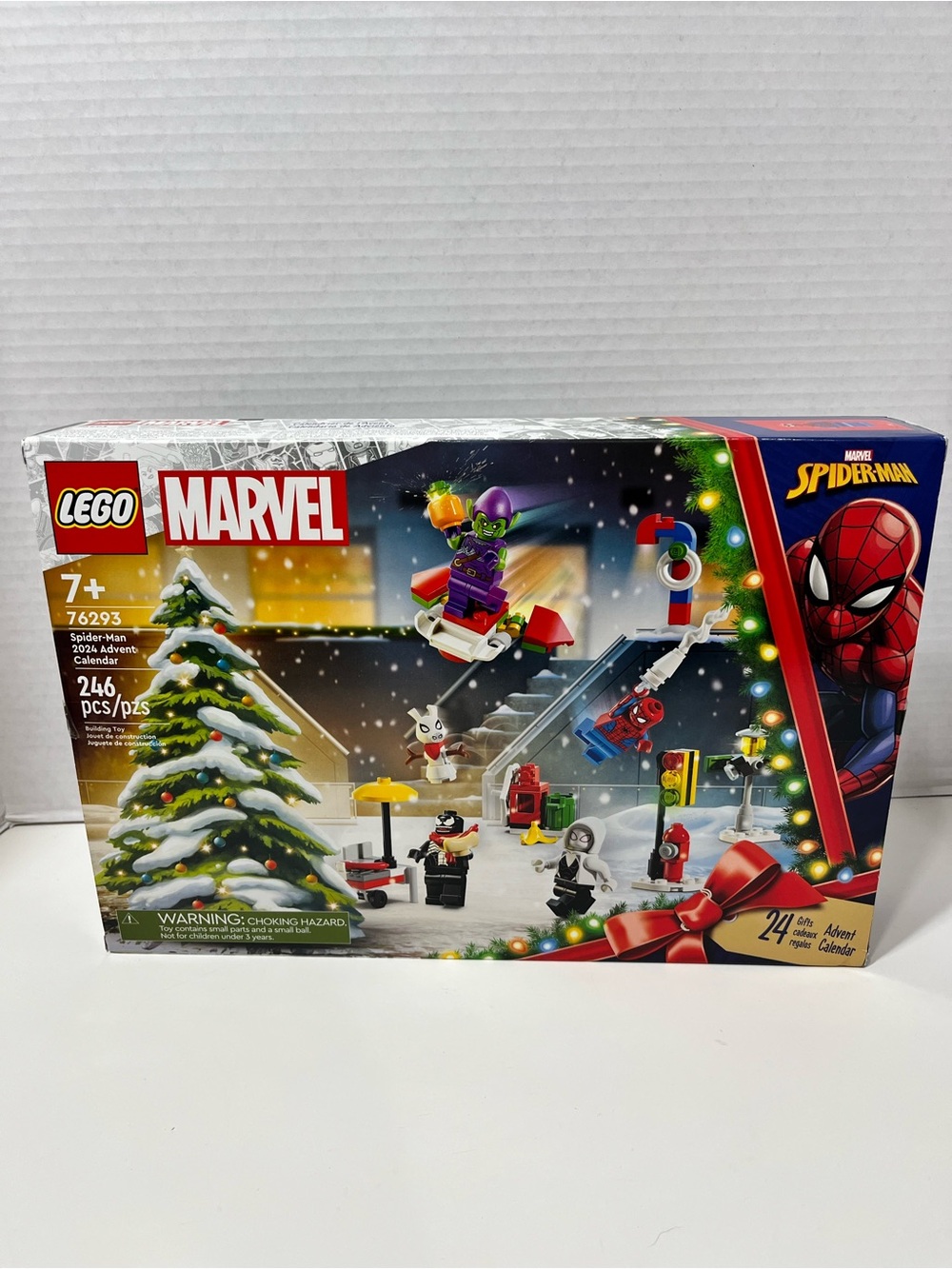 LEGO Marvel Spider-Man Christmas advent calender retired 2024 NWT